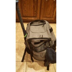 Baseball Bat Bag Backpack, T-Ball & Softball Equipment & Gear for Youth & Adult